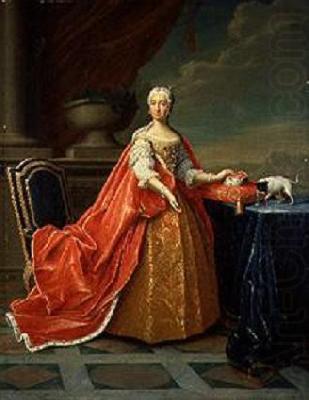 Portrait of Maria Anna Caroline von Bayern, Peter Jakob Horemans